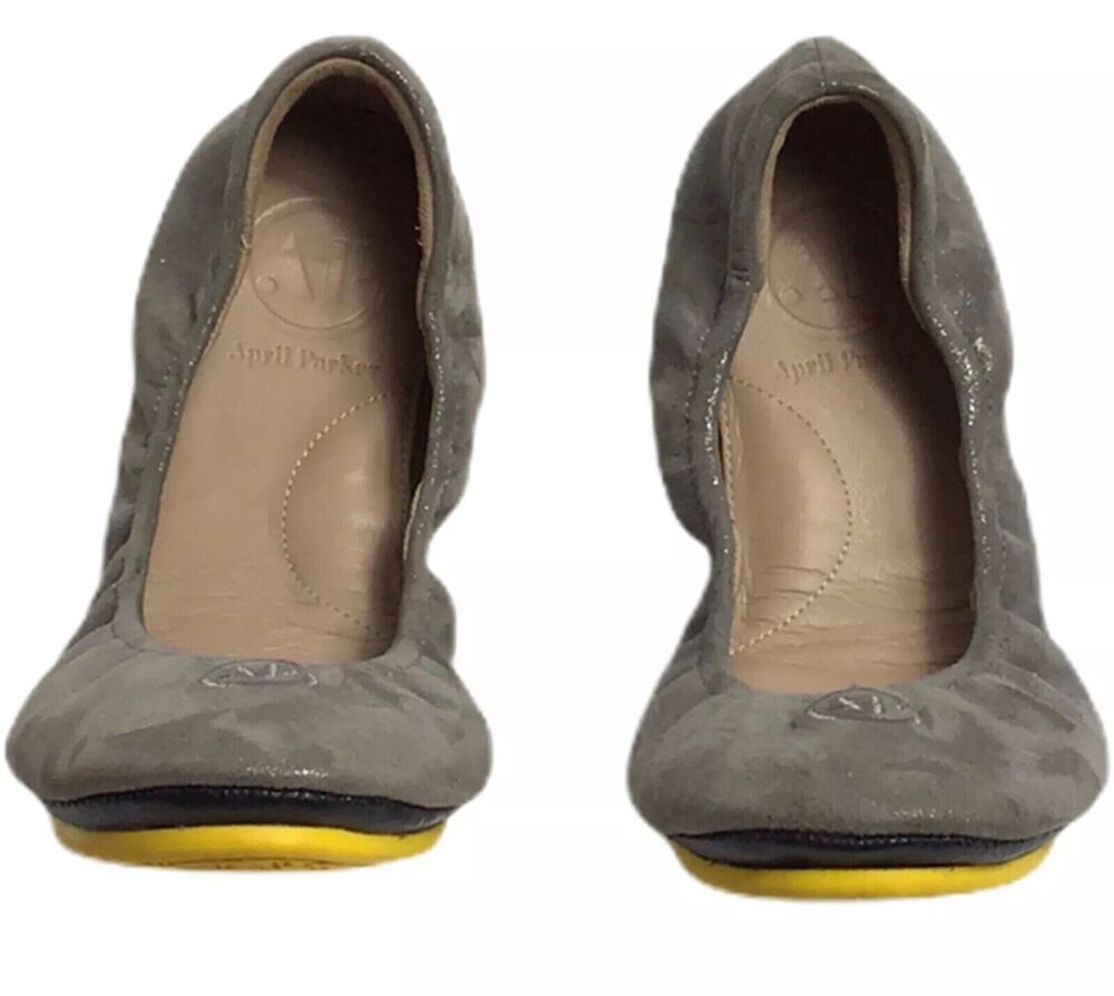 April Parker Perfect Flat - Size 7M Frost Gray - Flats Only - No Bag or Emblems